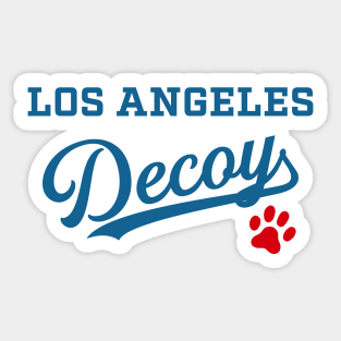 LOS ANGELES Decoy Sticker